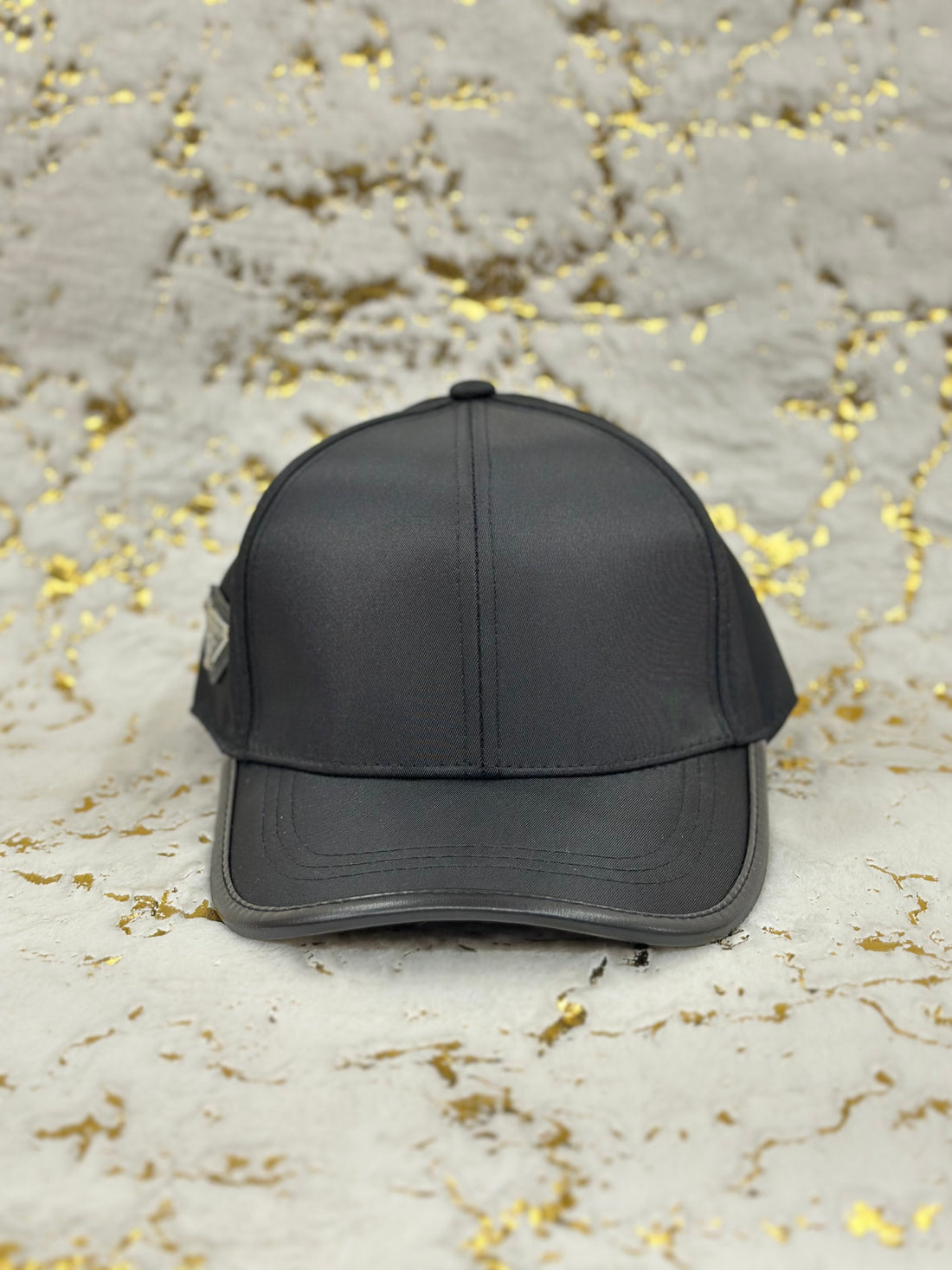 Elitecaps™ Prada Black Luxury Cap – Premium Minimal Designer Style
