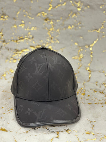 Elitecaps™ Louis Vuitton Black LV Monogram Cap – Premium Luxury Style