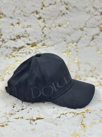 Elitecaps™ Dolce & Gabbana Black Luxury Cap – Premium Designer Streetwear