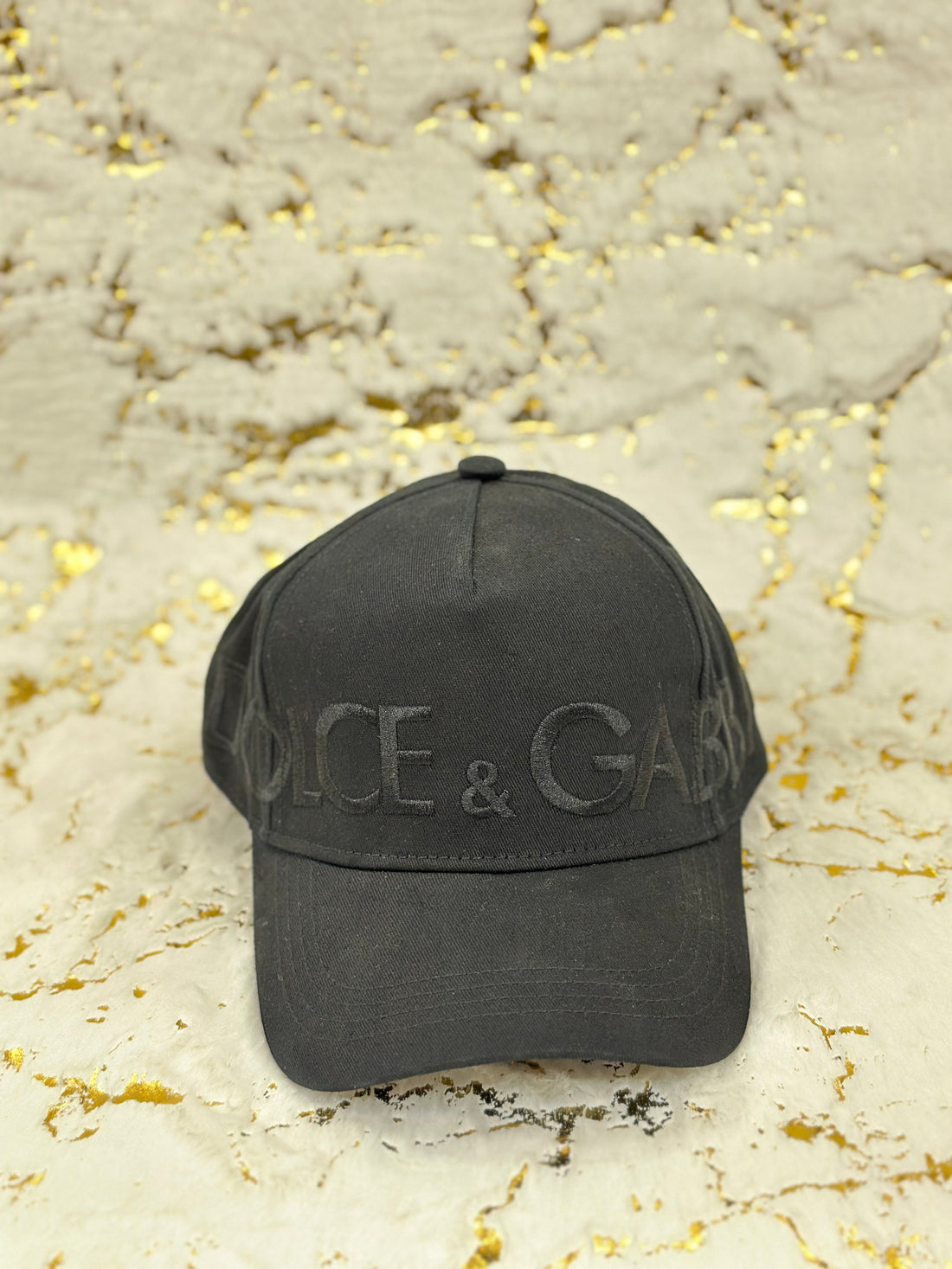 Elitecaps™ Dolce & Gabbana Black Luxury Cap – Premium Designer Streetwear