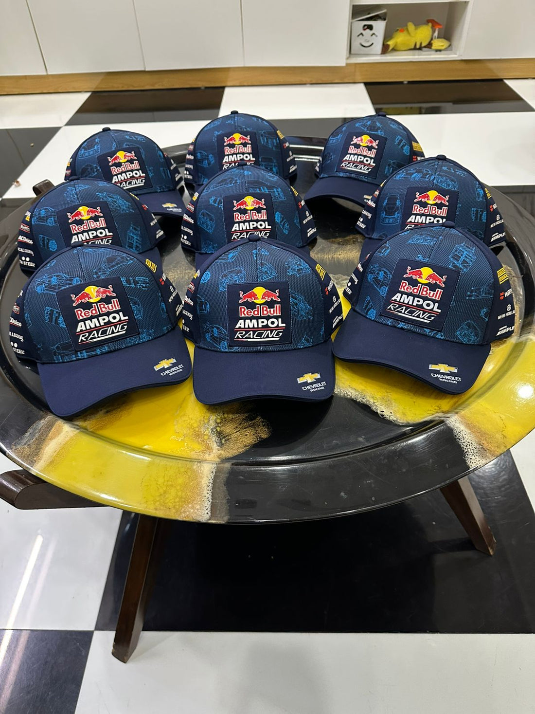 Elitecaps™ Red Bull Ampol Racing Cap – Premium Motorsport Edition